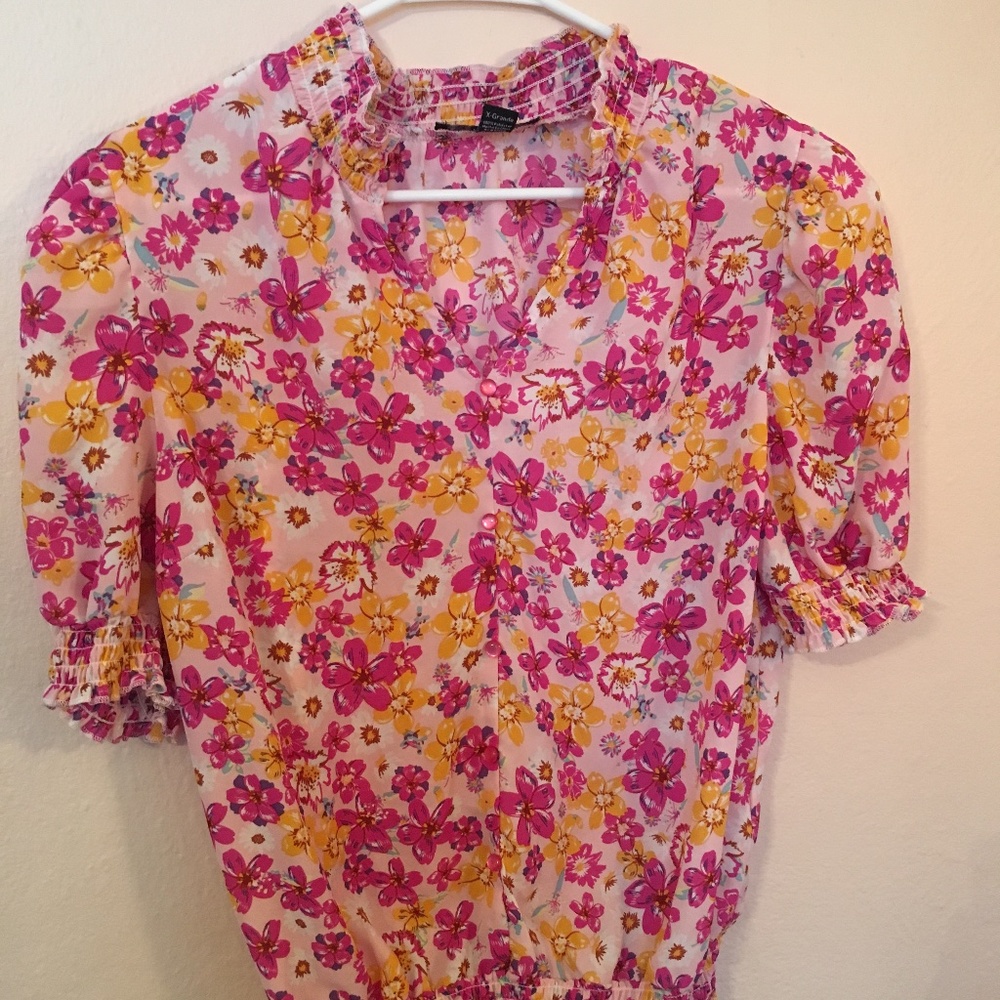 Floral blouse